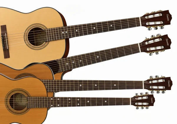 Beginner guitar chords G, C, D Major on virtual fretboard